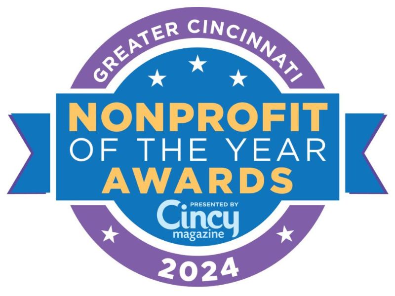 The Greater Cincinnati Nonprofit of the Year Awards logo for 2024.